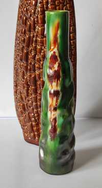 Piękna stara ceramika Krakowska  wazon kolekcje