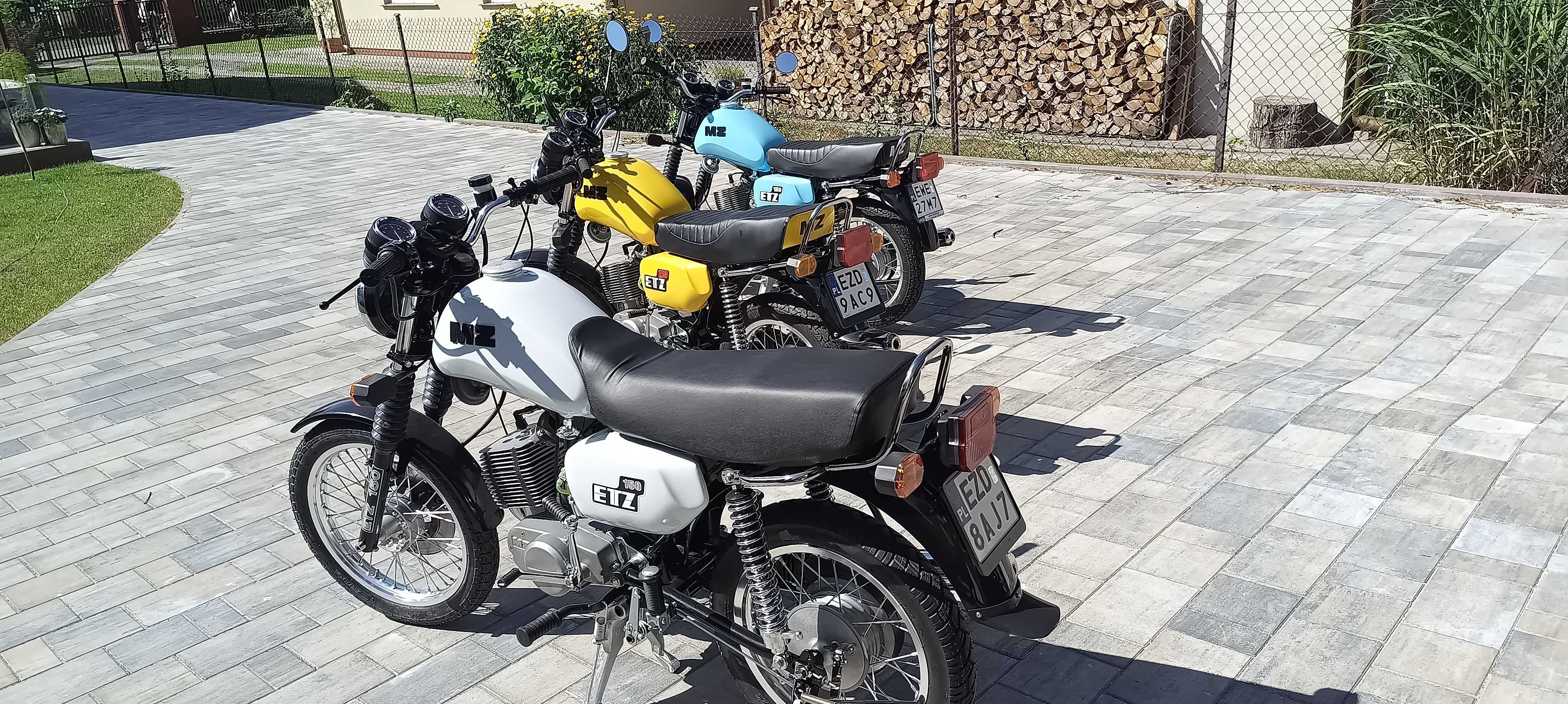 Motocykl MZ ETZ 150 jak nowy DDR po kapitalnej renowacji zarejestrowa