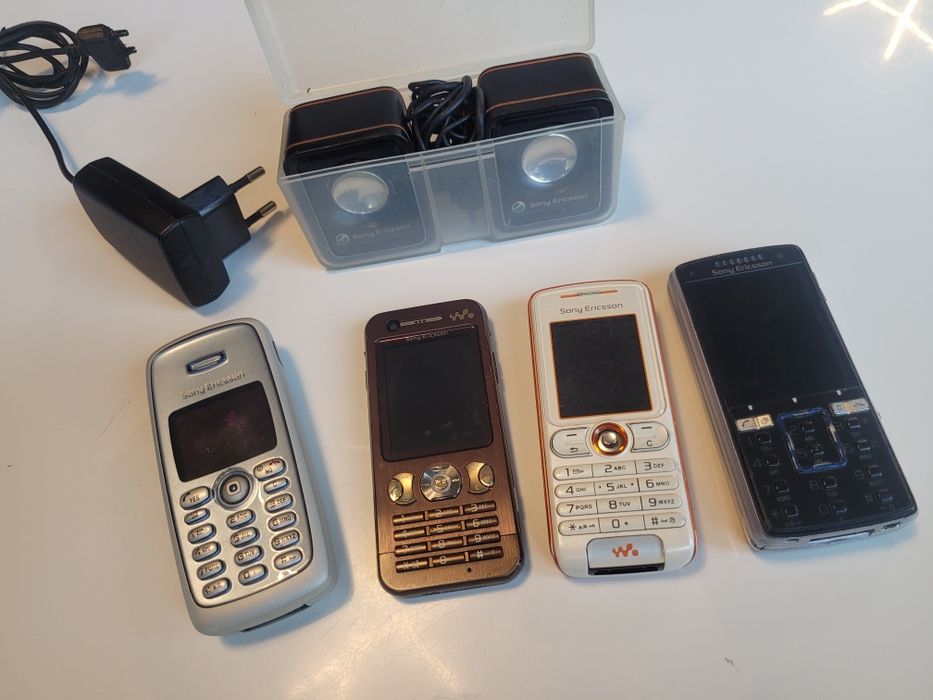 Mix telefonów SONY ERICSSON Walkman W890i K850i W200i T300i USZKODZONE