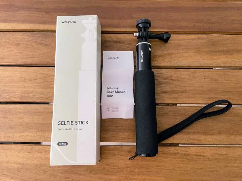 Selfie stick wolfang novo - Entrega