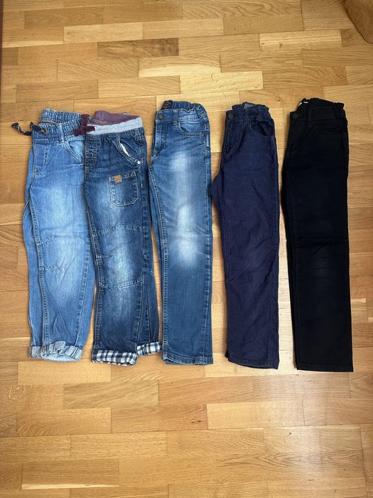 Штани джинси джогери брюки Zara H&M C&A 122-128-134 см весна-літо