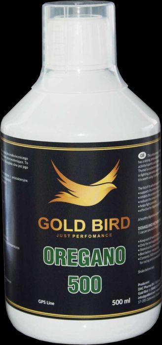 Gold Bird OREGANO 500ml -olej z oregano dla Gołębi→→ VET ZWIERZOGRÓD←←