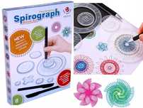 Spirograf Zestaw Do Rysowania 22 Szablony 3 Pisaki