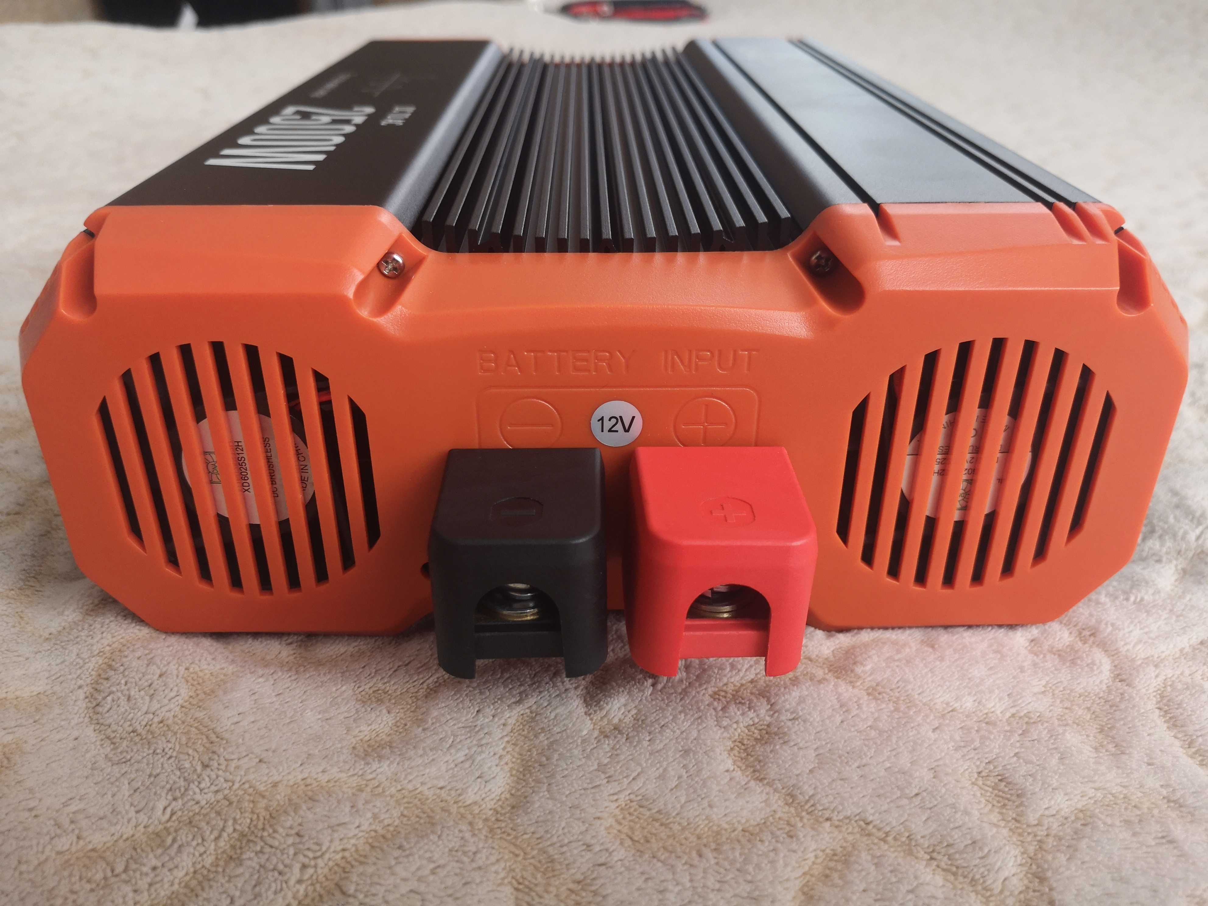 Інвертор FCHAO 2500W чистий синус, 12 вольт
