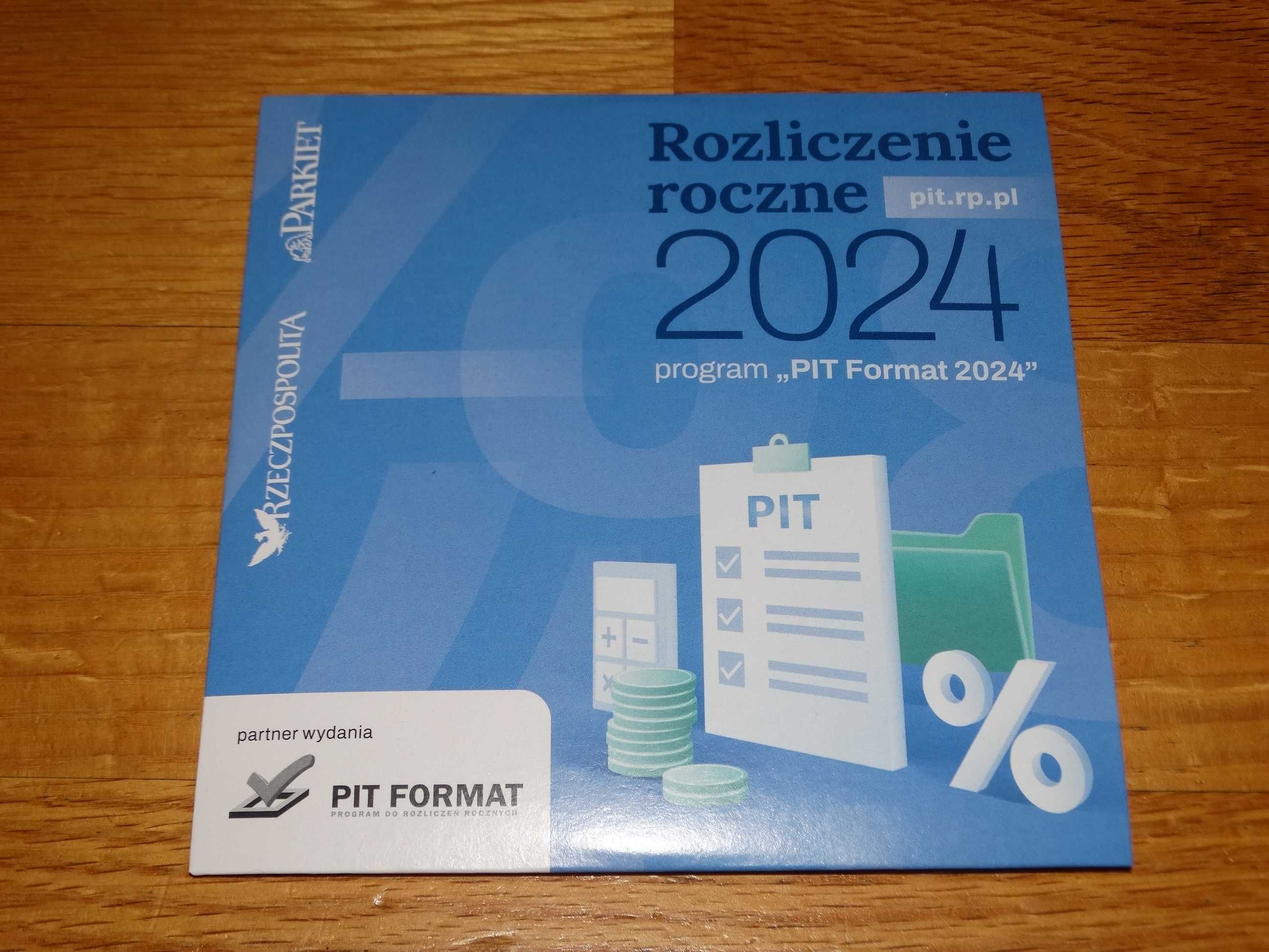 PIT 2024 Rozliczenie roczne 2024 Program PIT Format 2024 Płyta Nowa