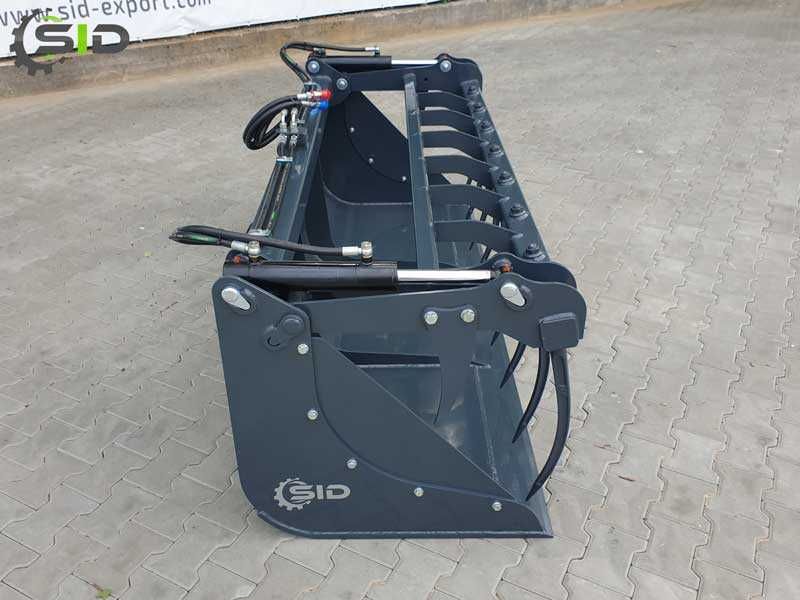 Łyżko krokodyl ząb kuty M, rekin, szuflo krokodyl 2,4 m, 1,05 m3 SID