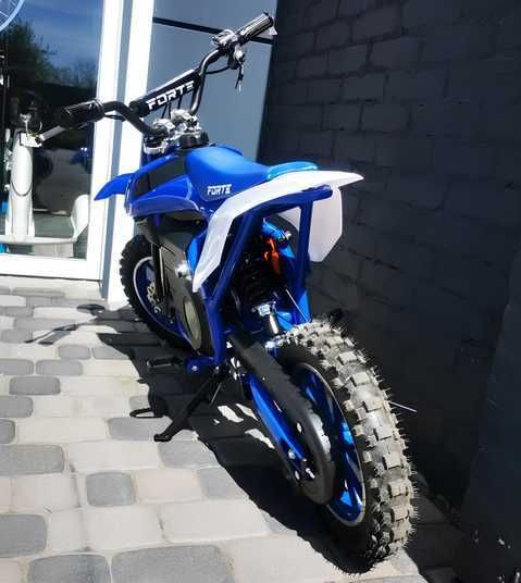 Дитячий мотоцикл пітбайк акумуляторний FORTE PB1000E
