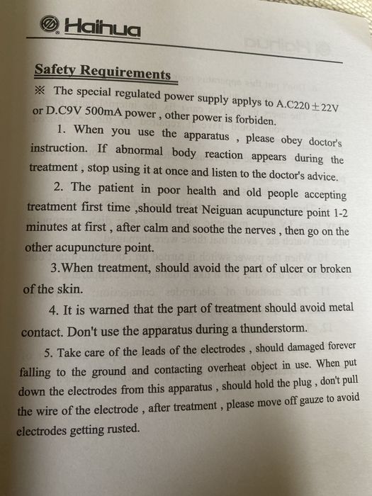Haiuha CD-9New acupuntura