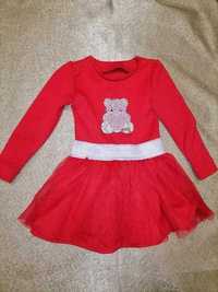 красное платье для девочки