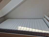 Materac Valevag Ikea 90x200 + pokrowiec, stan igła