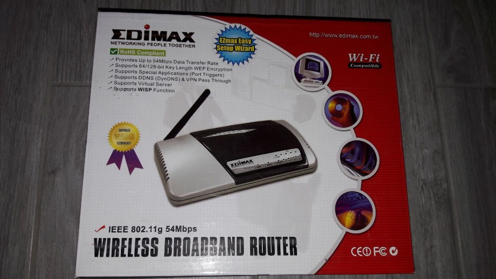 Router do internetu Wi-Fi EDIMAX 802.11g