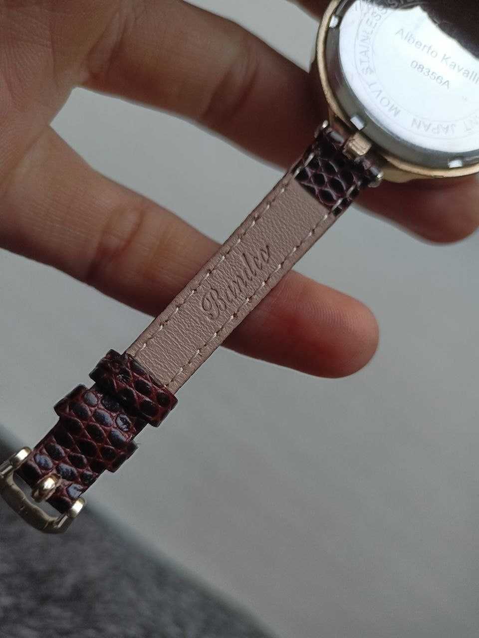 Alberto Kavalli годинник кварцовий, ремінець Bandco Genuine leather