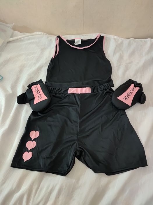 Strój przebranie dziewczyna bokser bokserka sportsmenka rozmiar M