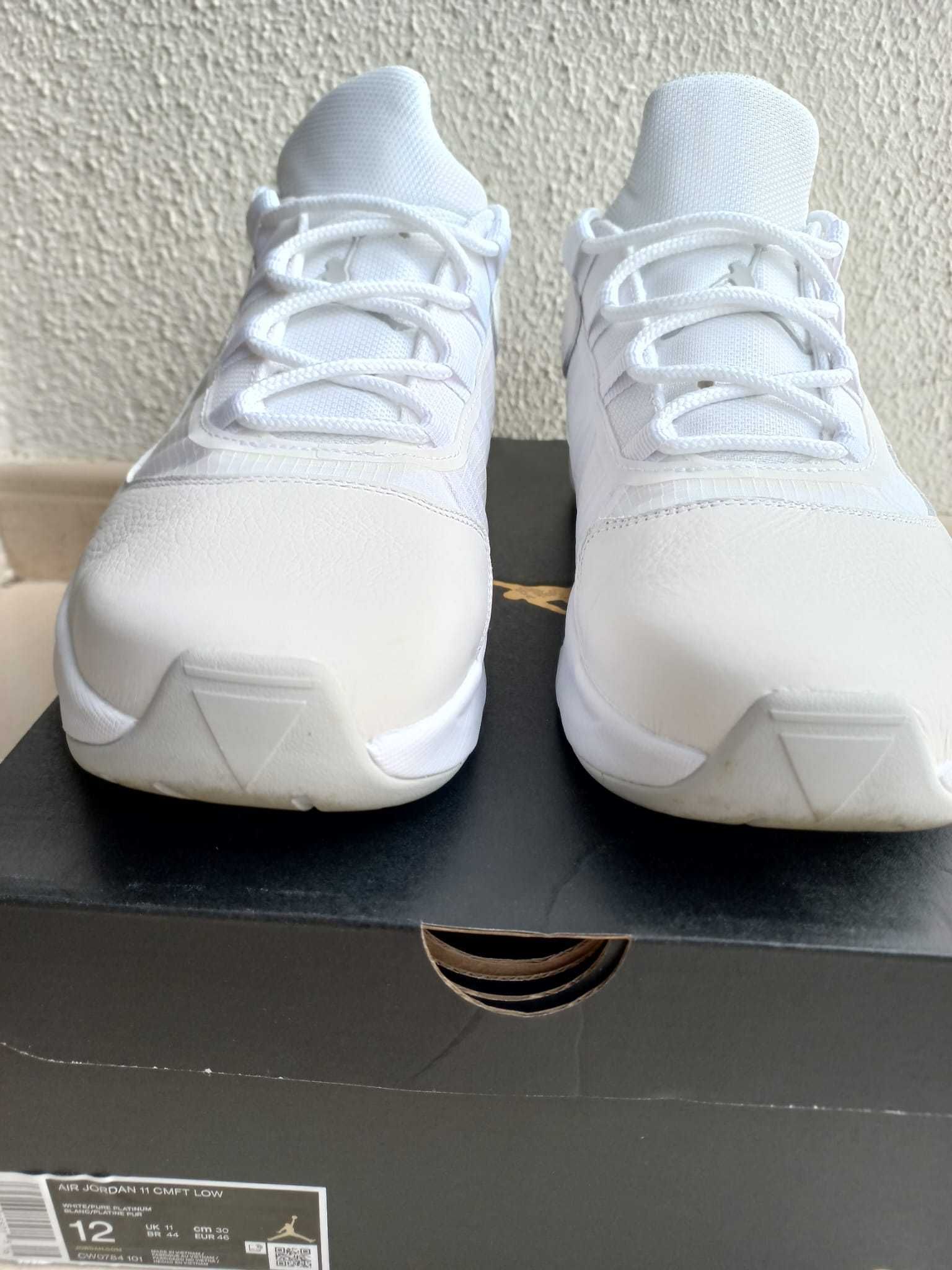 Vendo ténis Nike, novos Modelo AIR JORDAN 11CMFTLOW cor banco nº 46