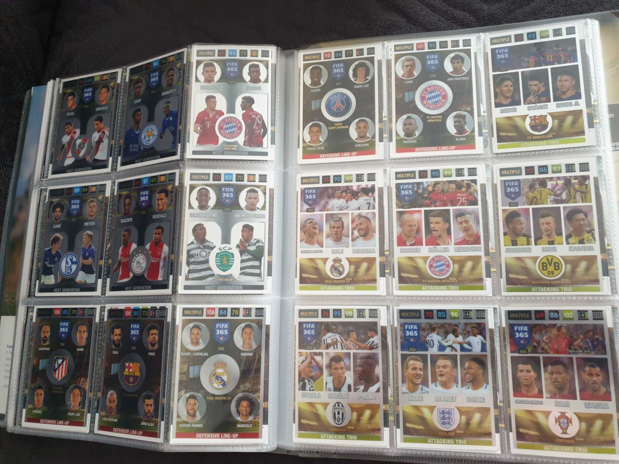 Kompletny album Panini FIFA 365: 16-17