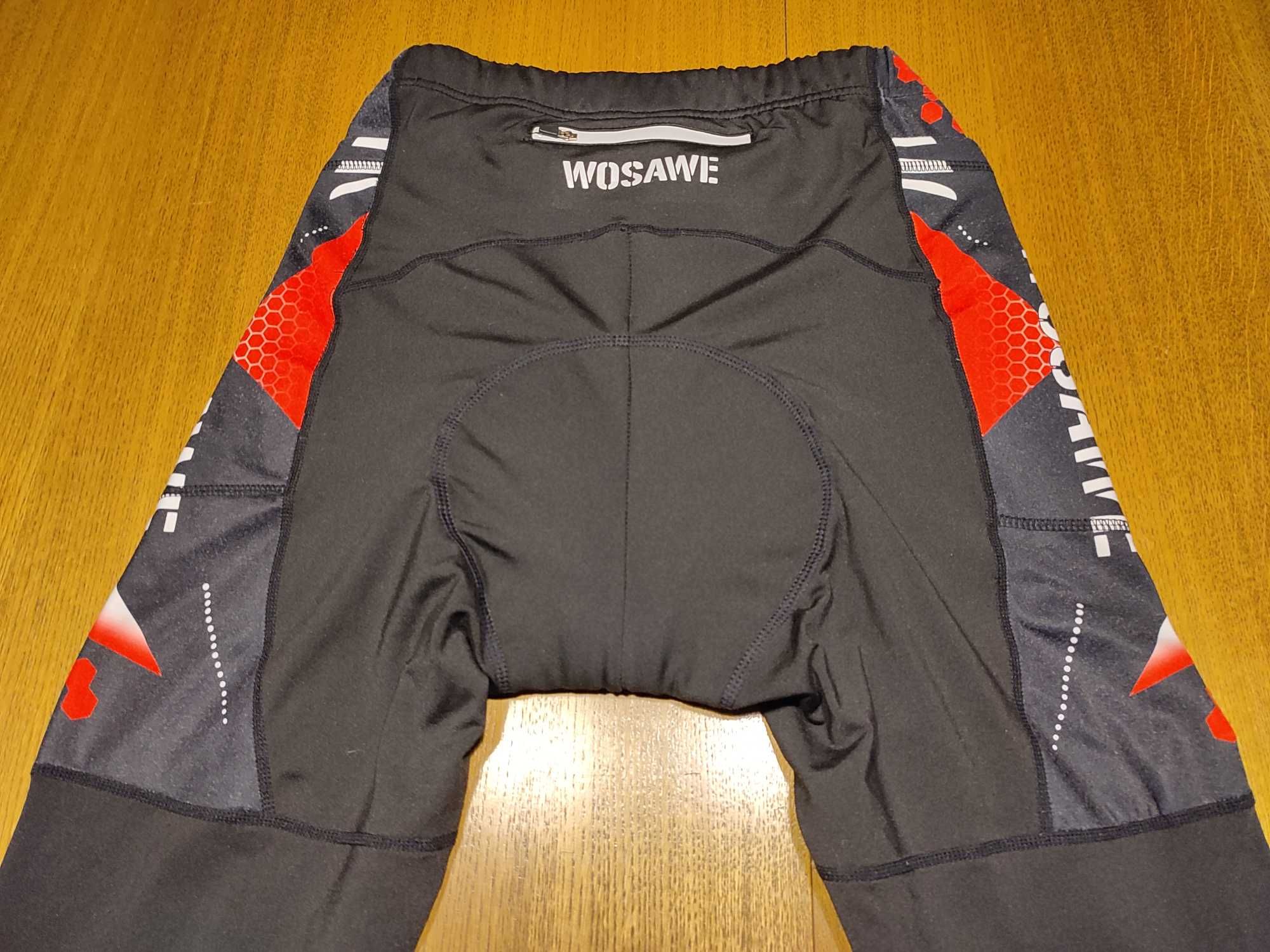 Ciepłe zimowe spodnie rowerowe WOSAWE męskie rozmiar L