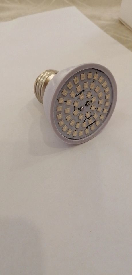 LED фитолампа для растений для рассады Е-27