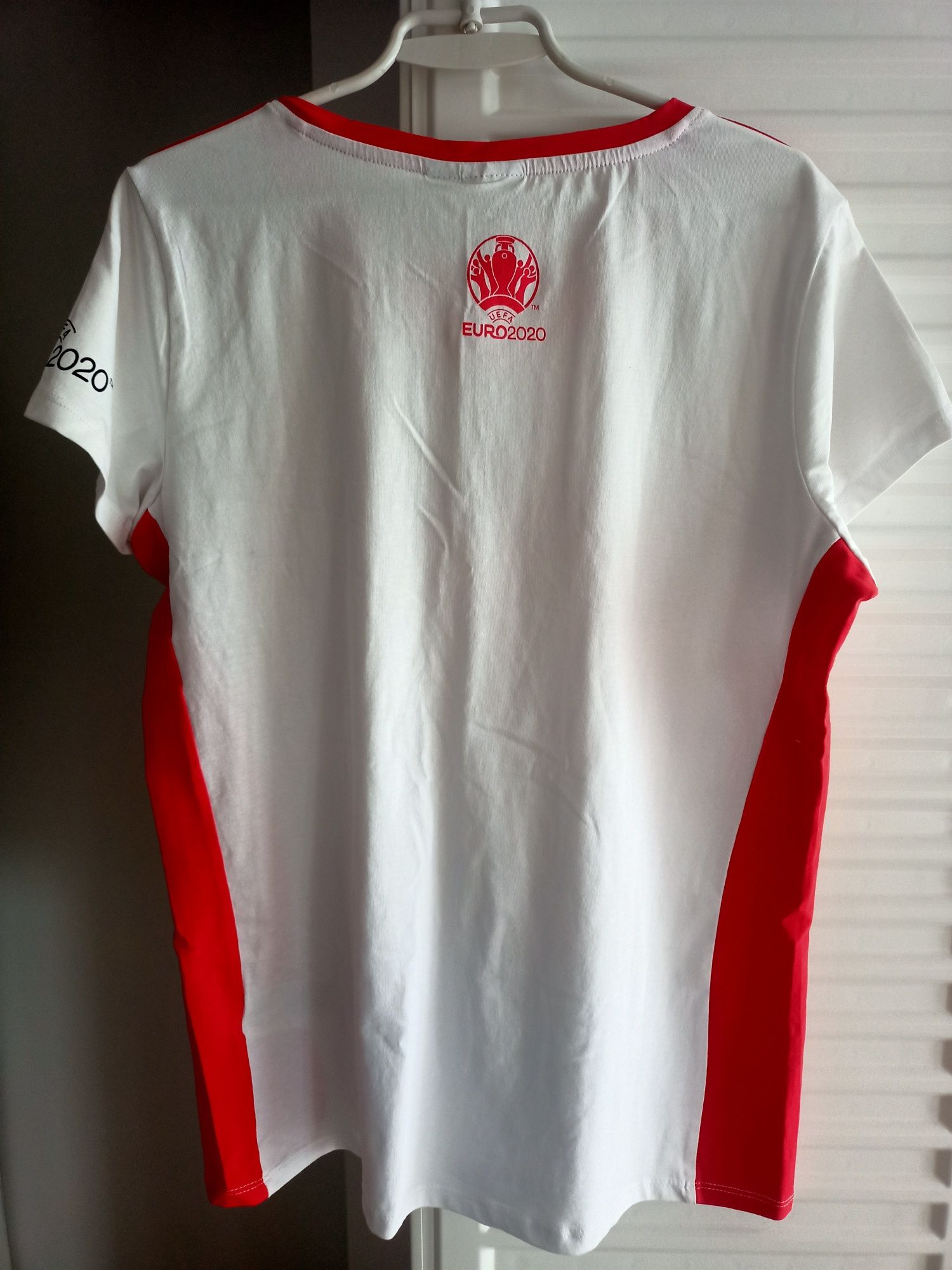 Koszulka damska L 44/46 t-shirt uefa Euro 2020 Polska kibica nowa