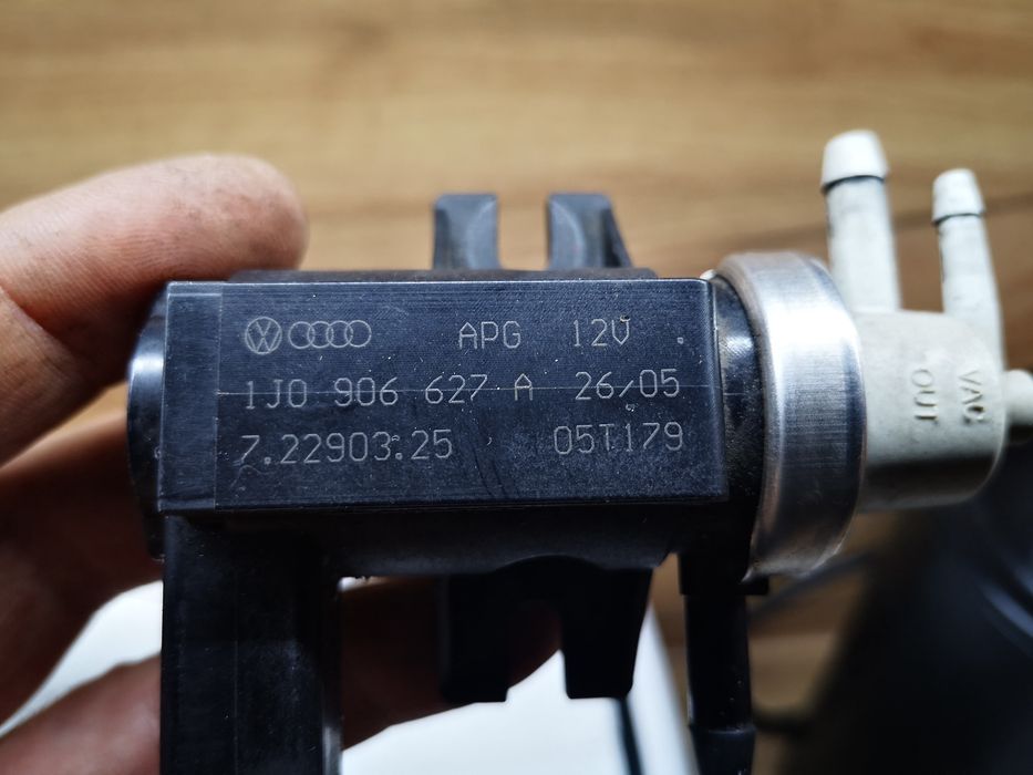Zawór podciśnienia EGR Turbiny Audi VW Skoda