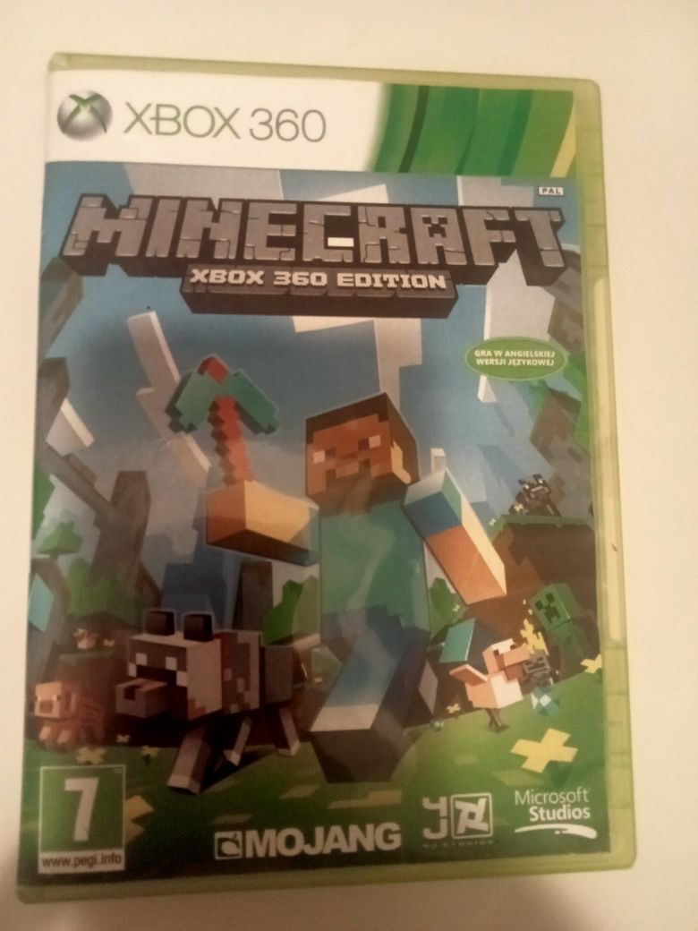 Xbox 360 gra Minecraft hit polecam super zabawa oryginalna na prezent