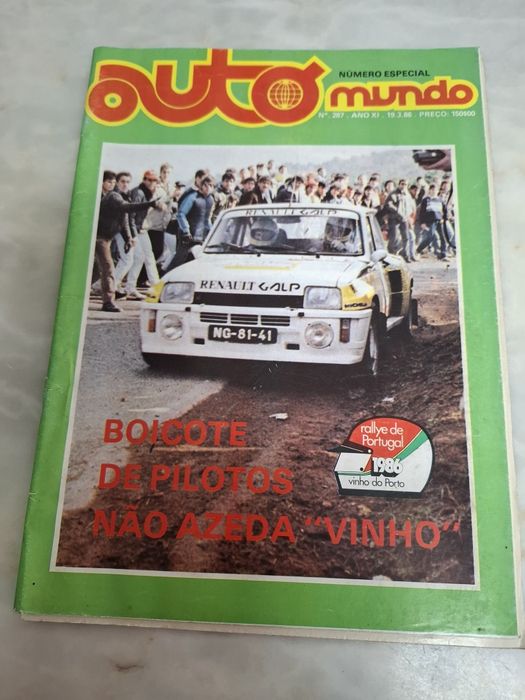 Auto motor ralli vinho do porto n 86