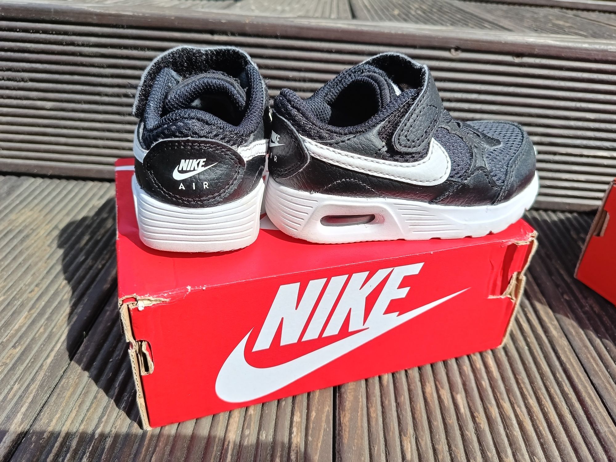 Adidasy chłopięce 2 PARY! Nike Air max i Star runner r.22