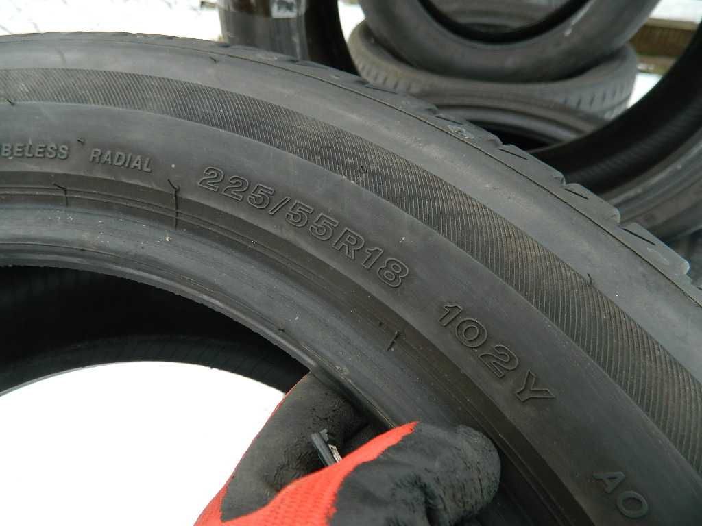 Шини колеca резина R18 225/55 Bridgestone TurAnza T005 4шт Літо