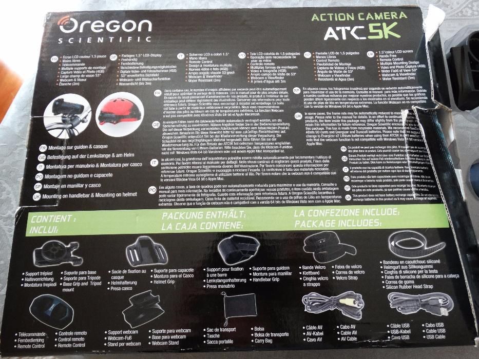 Action Camera | Oregon Scientific ATC 5K