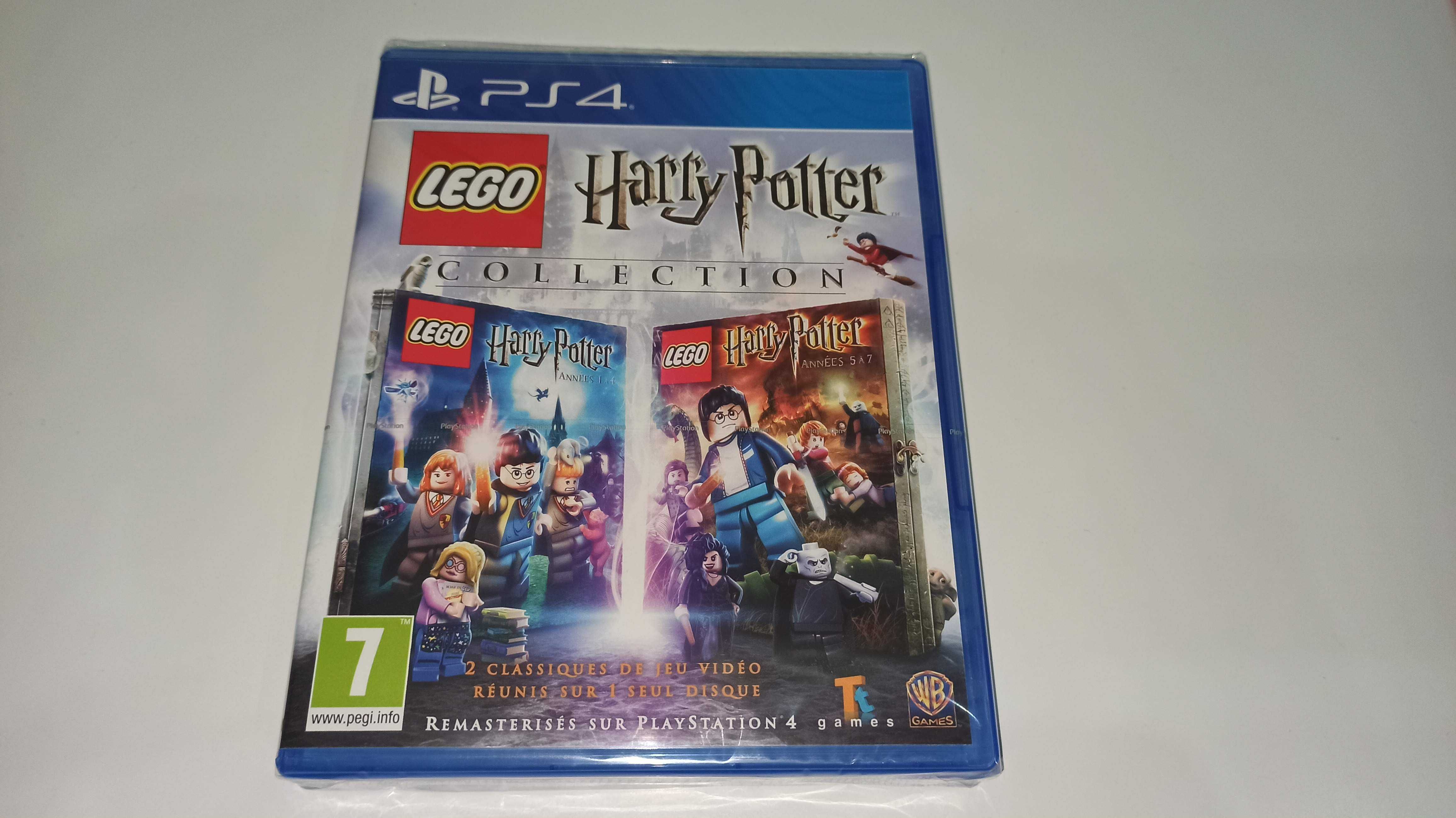 ps4 LEGO HARRY POTTER COLLECTION dwie gry płycie LATA 1-4 i 5-7 nowa!