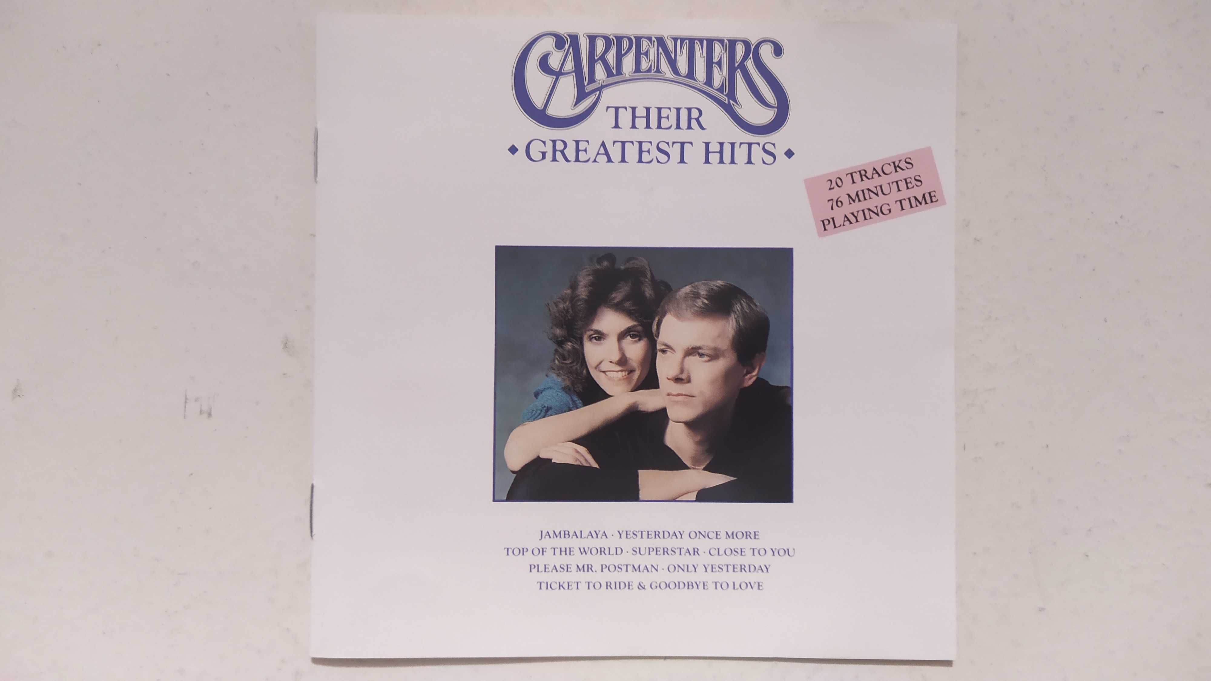 Carpenters Their Greatest Hits Jambalaya Please Mr Postman CD