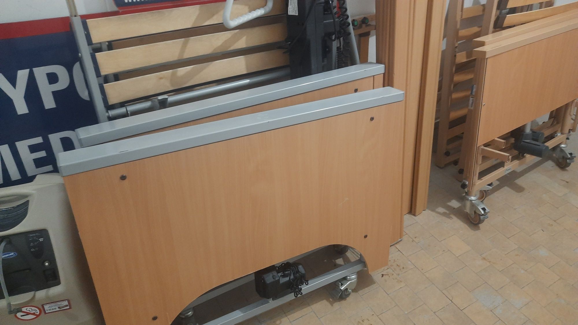 Kraków Łóżko bariatryczne łóżko rehabilitacyjne szerokość 100cm Bock