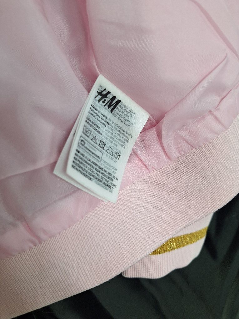 Śliczna kurtka dla dziewczynki bluza z H&M r. 104 jak nowa