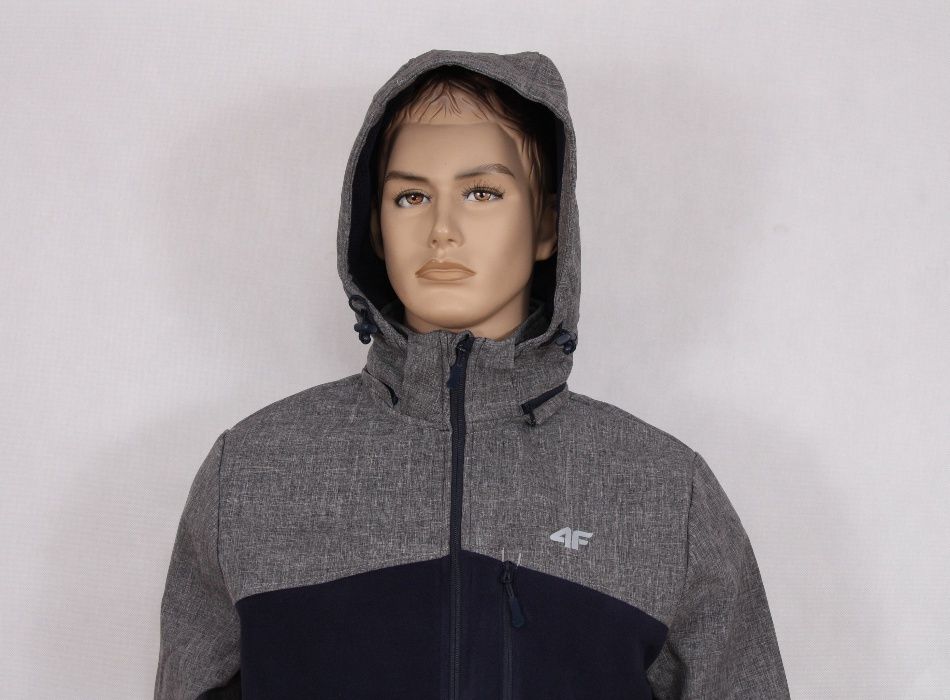 Polar łączony z softshelem 4F granatowy/szary rozmiar L i XL nowy!!
