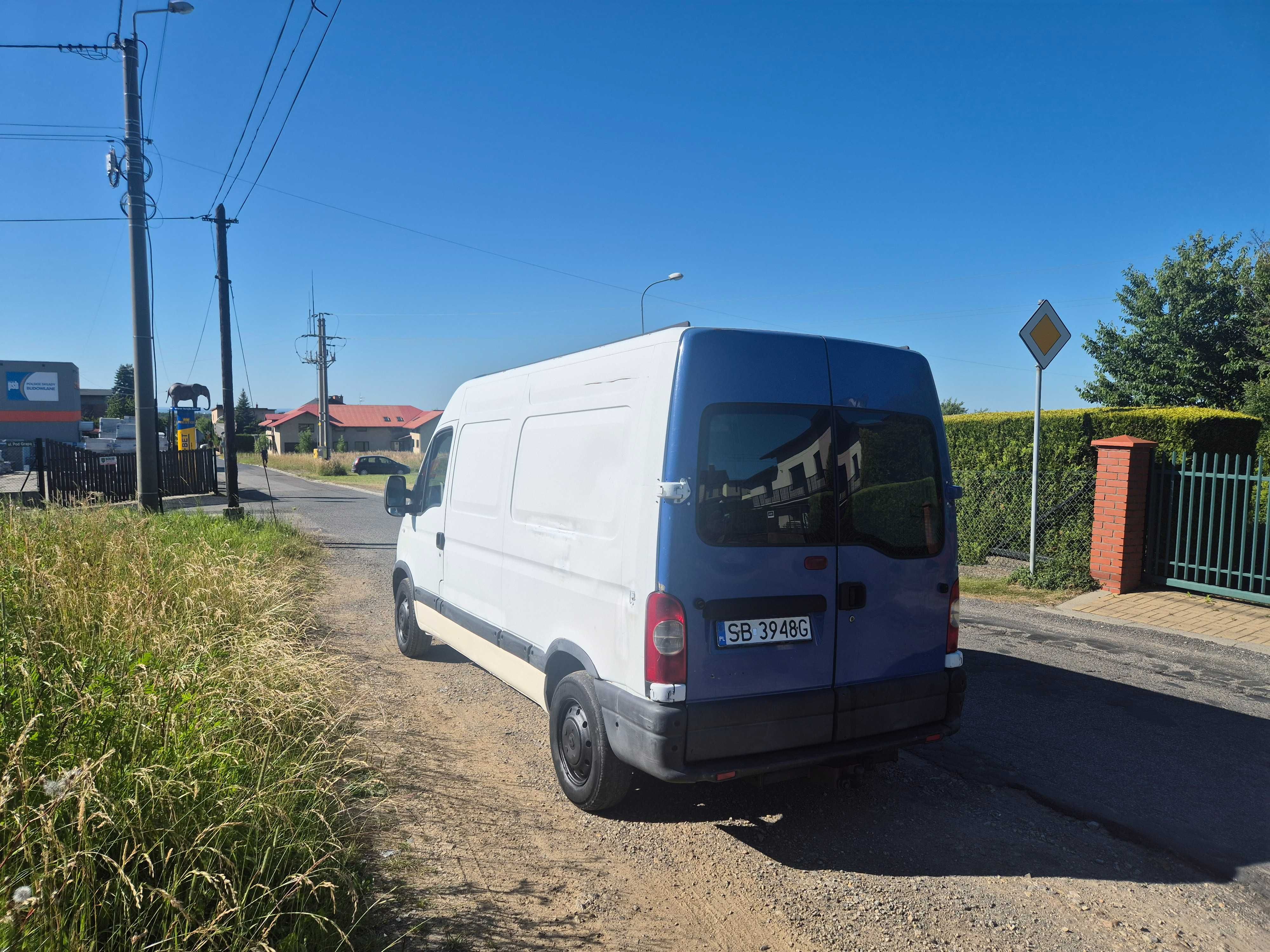 Renault Master*2,5d 113KM*Wspomaganie* 3 osoby* HAK*1 -Właś od 2013r*
