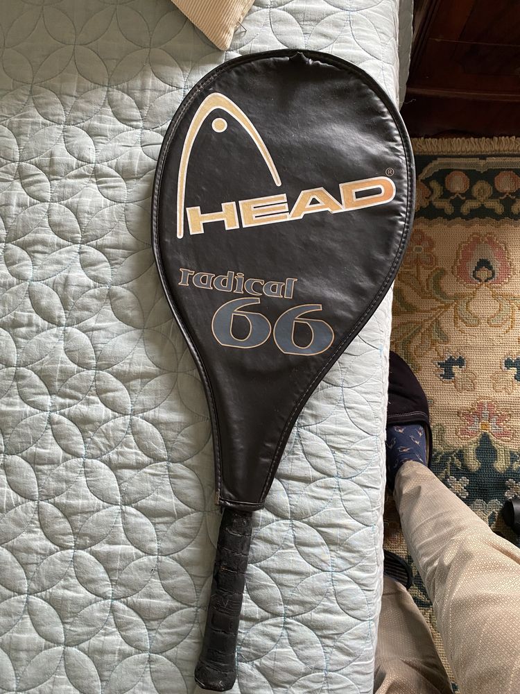 Raquete de tenis vintage Head 66