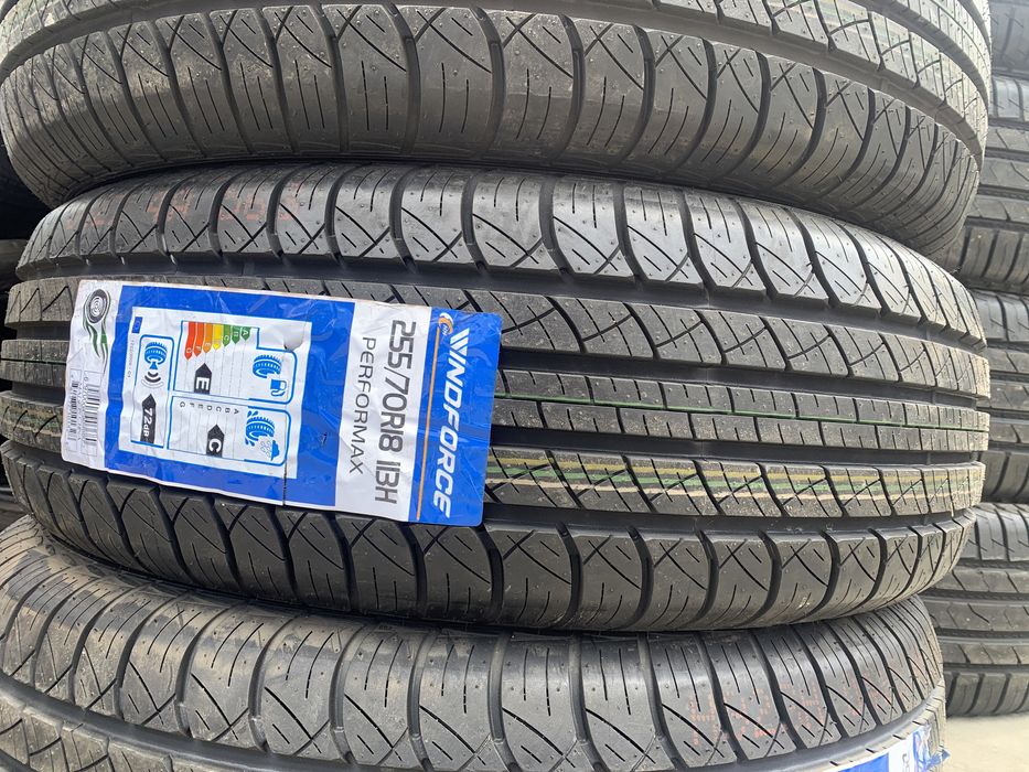 (4шт) нові 255/70R18 Windforce Performax (113H) M+S шини на SUV