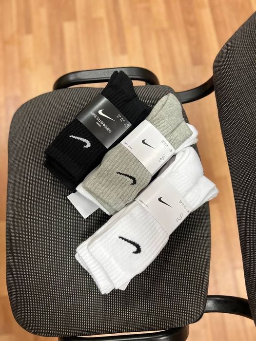 США‼️Носки Nike Everyday Cushion Crew 3 Force (S-M-L-XL) (SX4508-001)