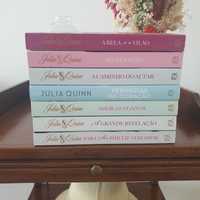 7 Livros da Colecção BRIDGERTON de Julia Quinn (vendo 8€/livro)