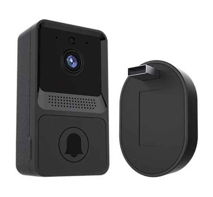 Беспроводной Дверной WIFI видеозвонок домофон AiWit T2 Mini 720p Black