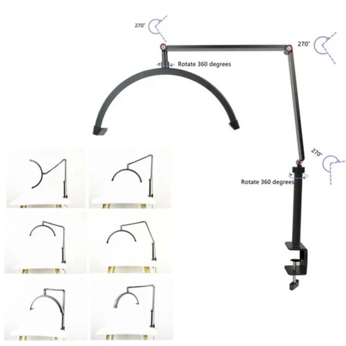 Настільна лампа-півмісяць, лампа Luna