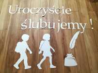 Dekoracja rok szkolny ślubowanie kl 1