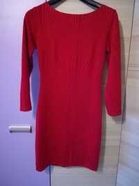 Czerwona sukienka M 38