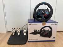 Volante Logitech G29 Driving Force + Pedais + Caixa original