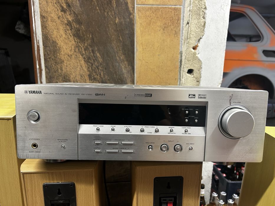 Amplituner yamaha + subwoofer i kolumny