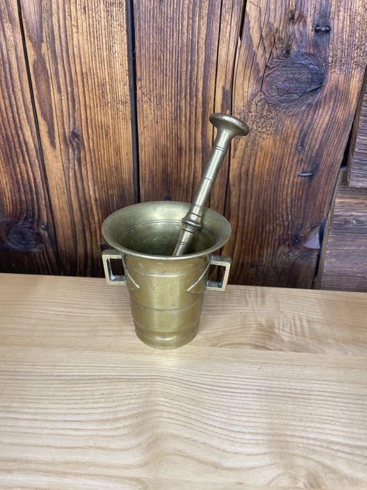 Moździerz z mosiądzu mosiężny S487