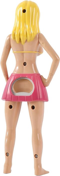 Abre-garrafas forma de mulher despedida solteiro humor festas eróticas