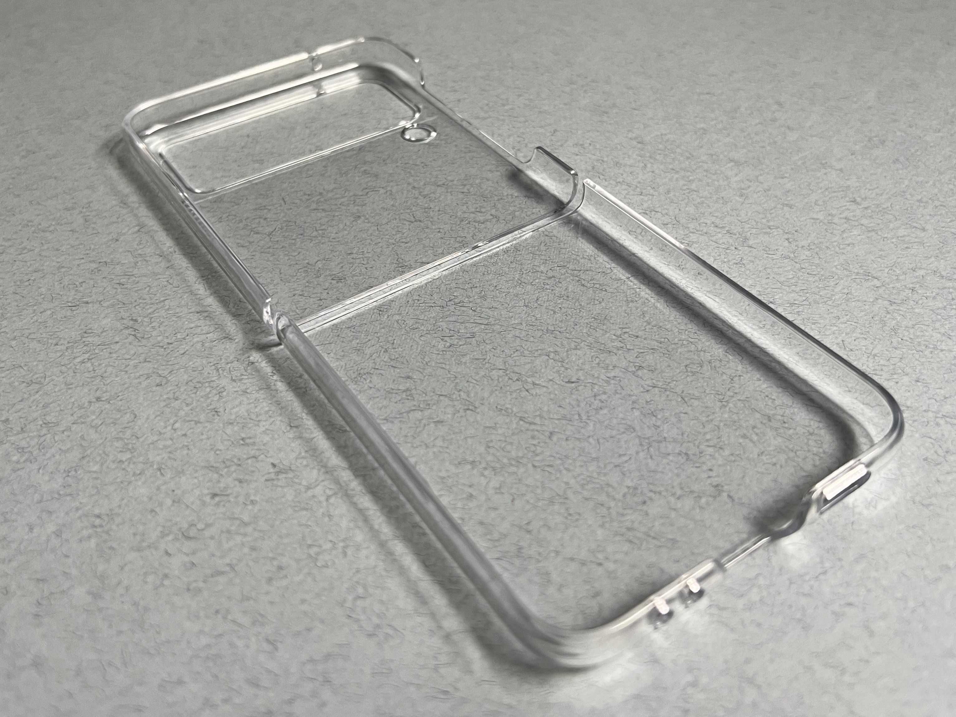 Samsung Flip 3 чохол пластик прозорий накладка чехол CLEAR Plastic 4 5