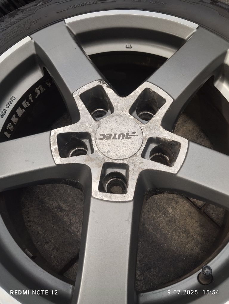 Alu felgi 5x114.3 Toyota Auris Renault Hyundai Kia 205/55/16