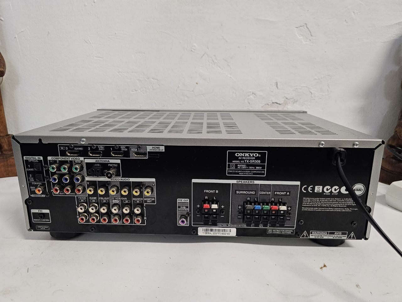 5.1-kanałowy amplituner kina domowego Onkyo TX-SR309