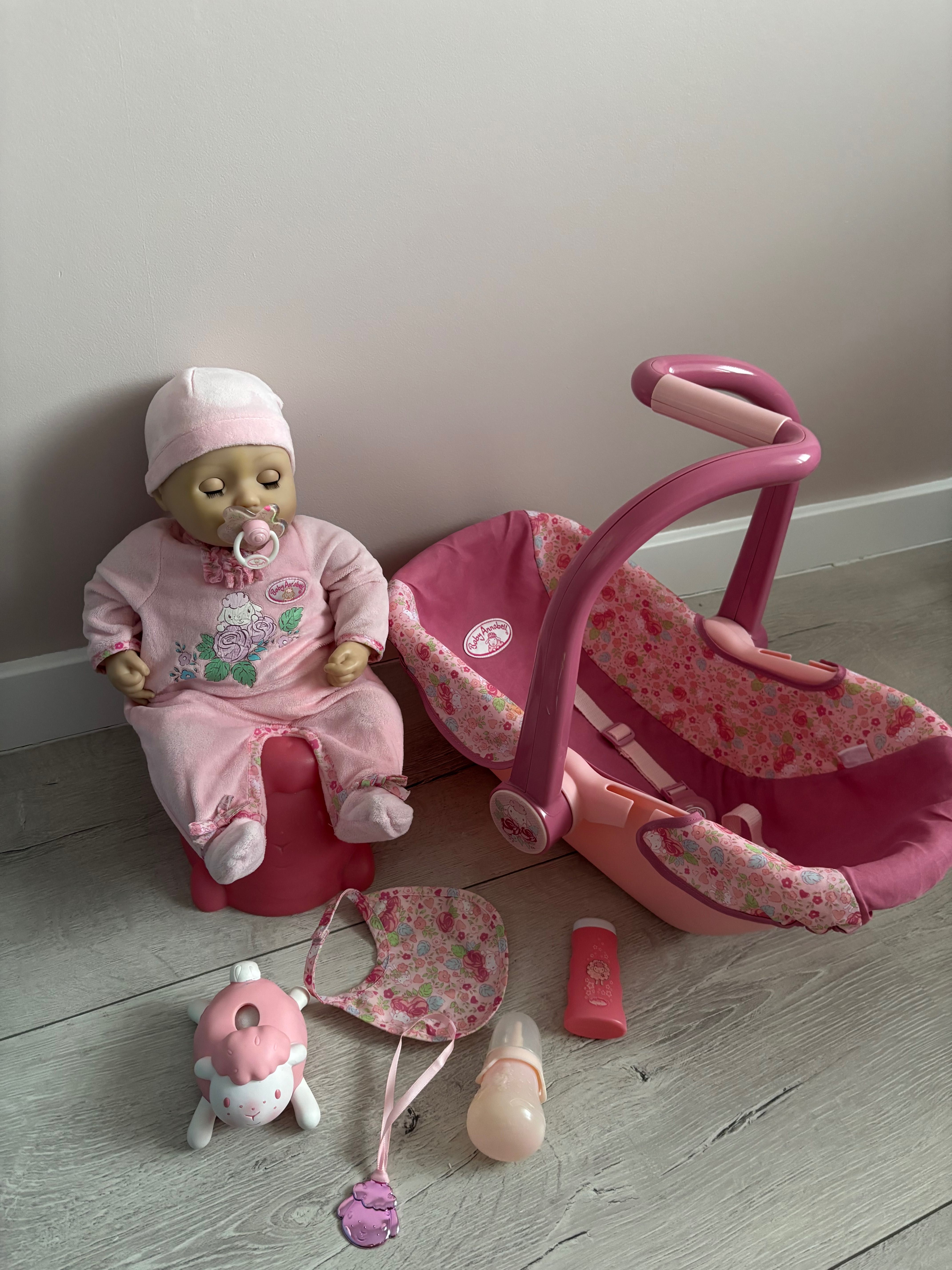Lalka interaktywna Baby Annabell Nosidełko nocnik